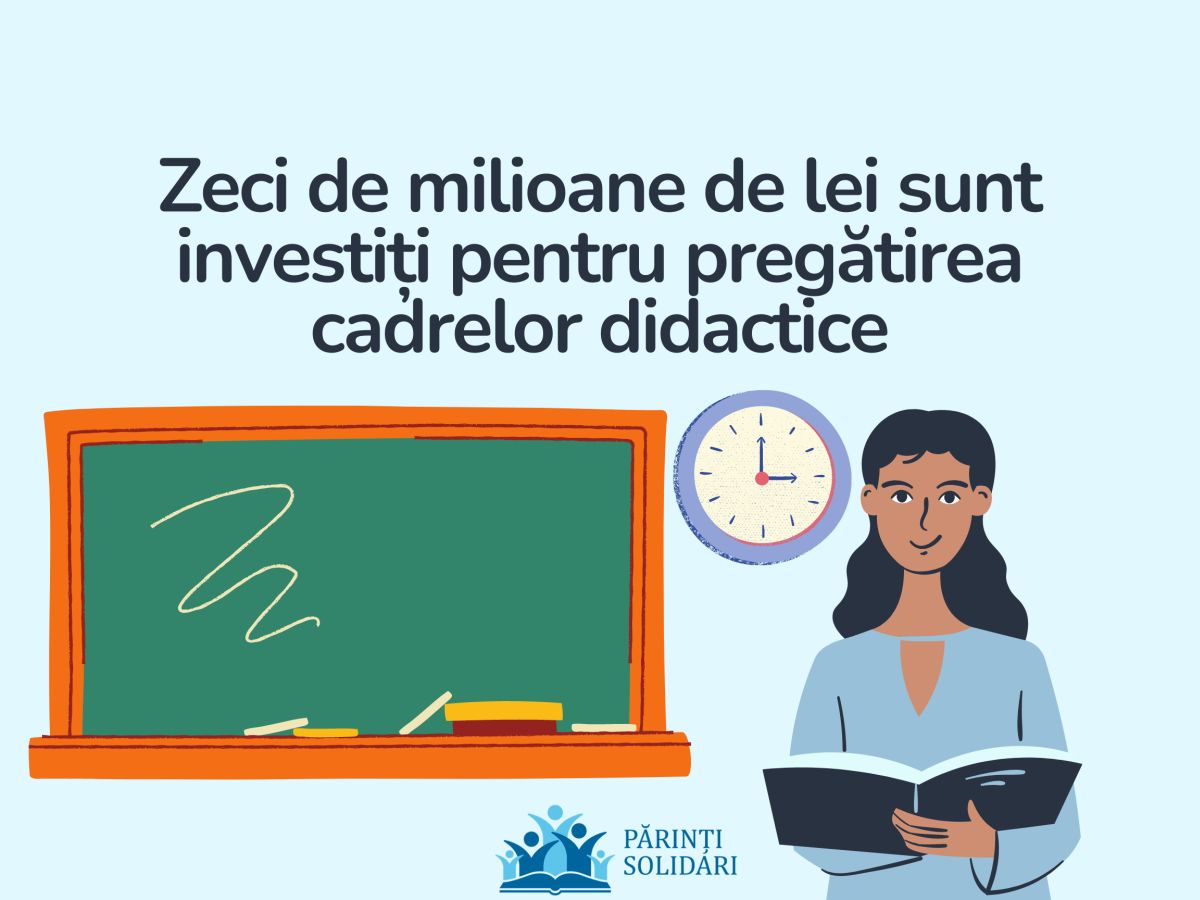 Read more about the article Tot mai puțini absolvenți ajung să profeseze, deși zeci de milioane de lei sunt investiți pentru pregătirea cadrelor didactice